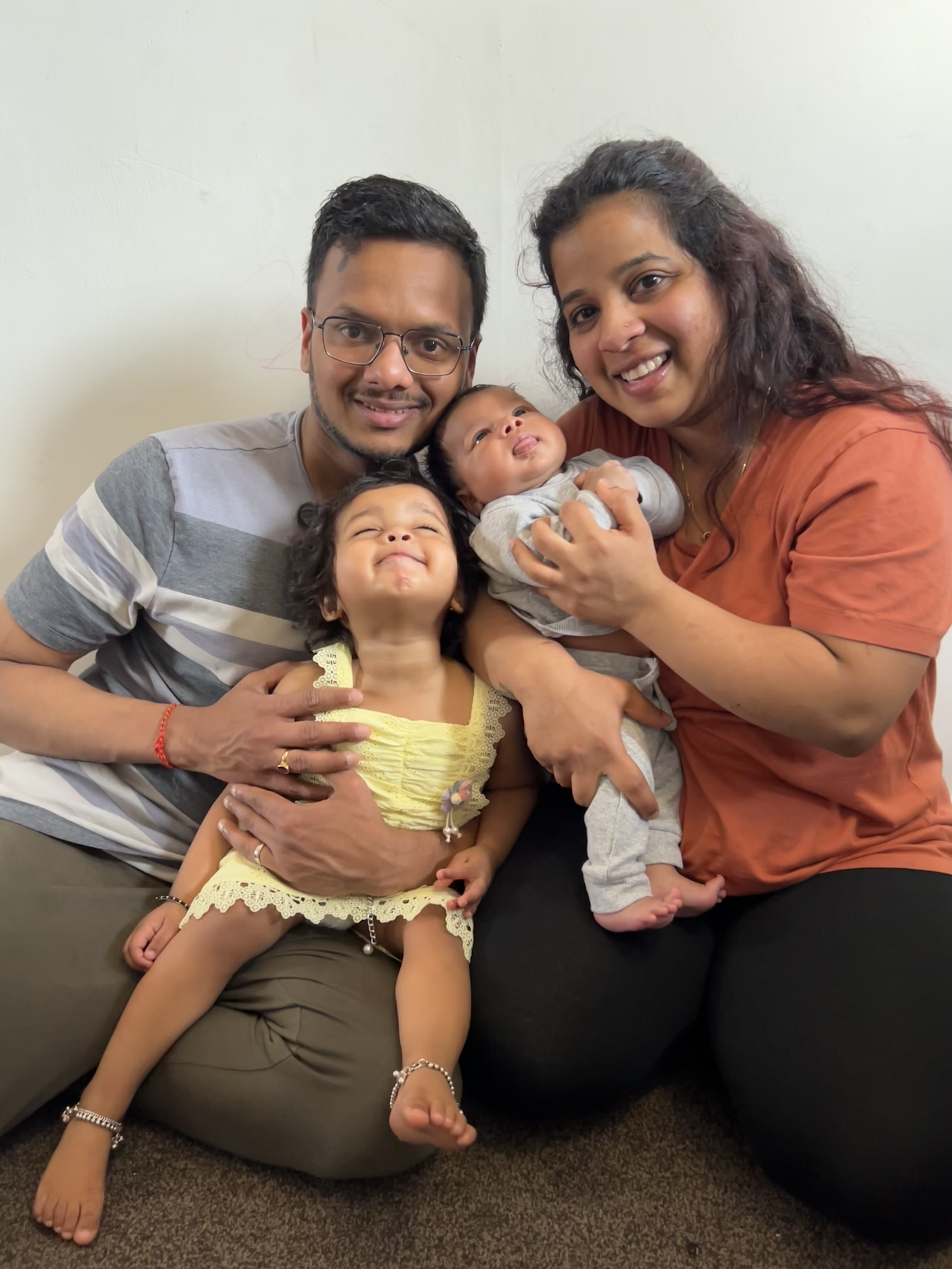 Navya and Family
